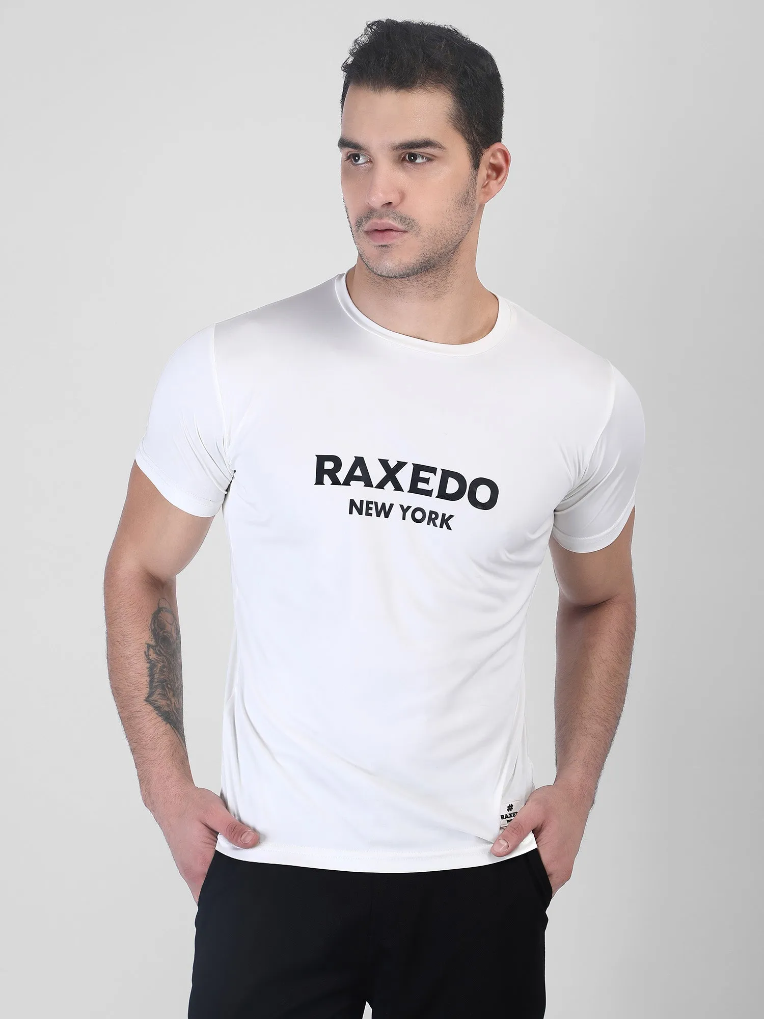 white tshirt mens - Dry-FIT