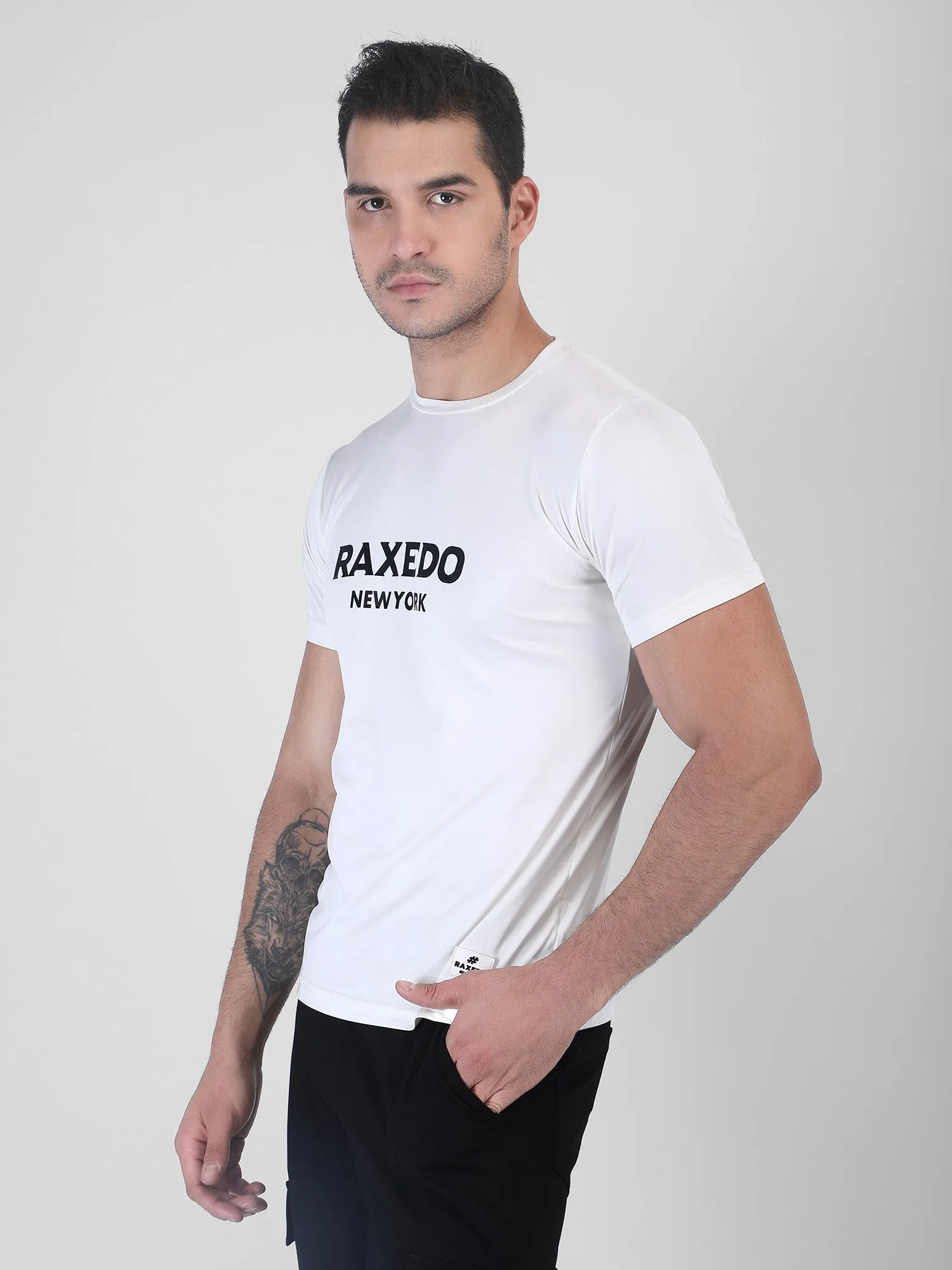 white tshirt mens - Dry-FIT
