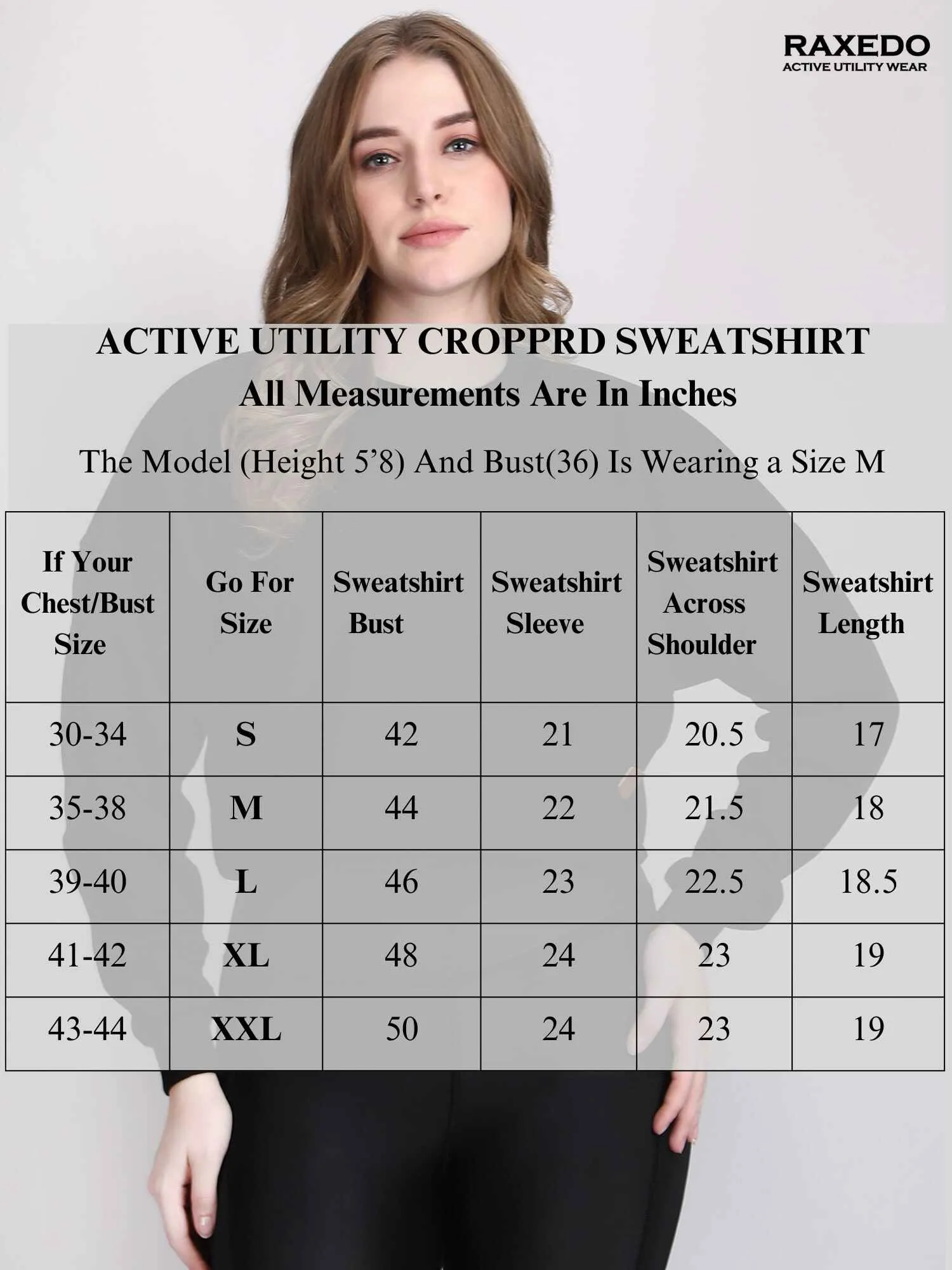 womens crop sweatshirt - Oversized
